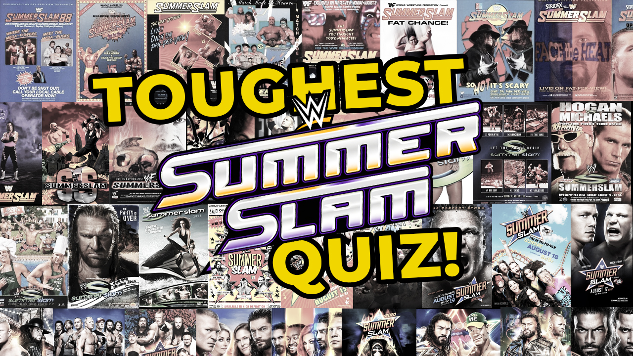 WWE SummerSlam Posters