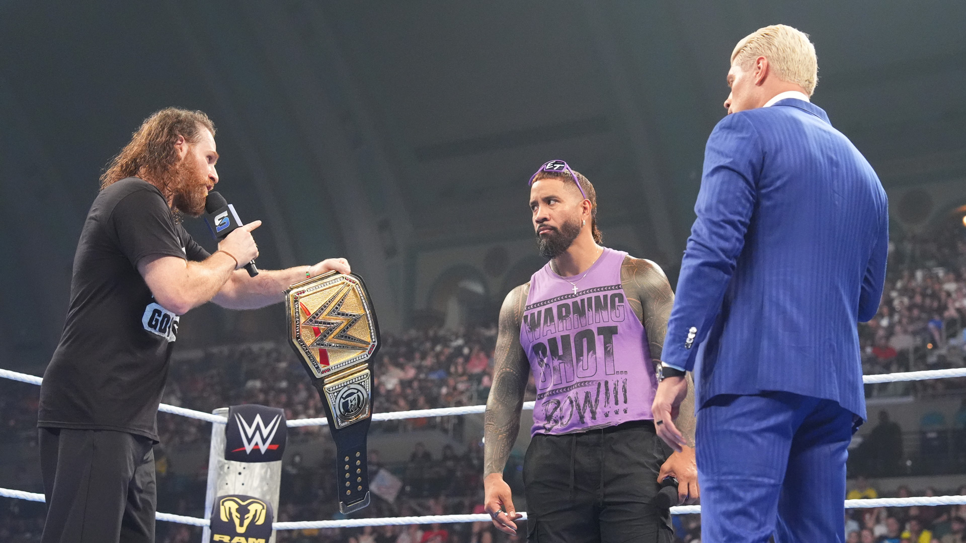Sami Zayn Jey Uso Cody Rhodes