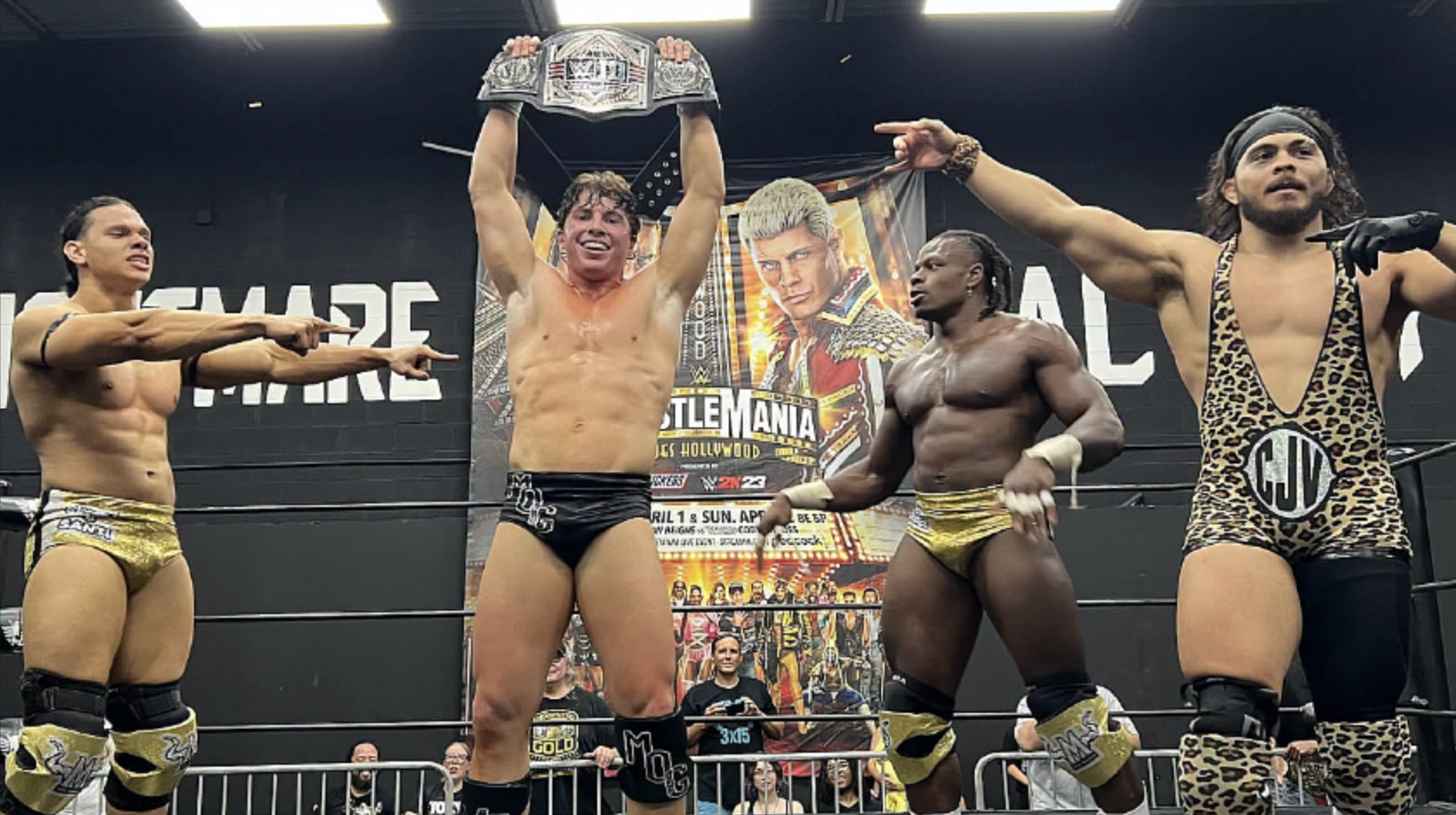 Max Abrams WWE ID Title