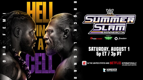 WWE SummerSlam 2026 Oba Femi Brock Lesnar Hell In A Cell