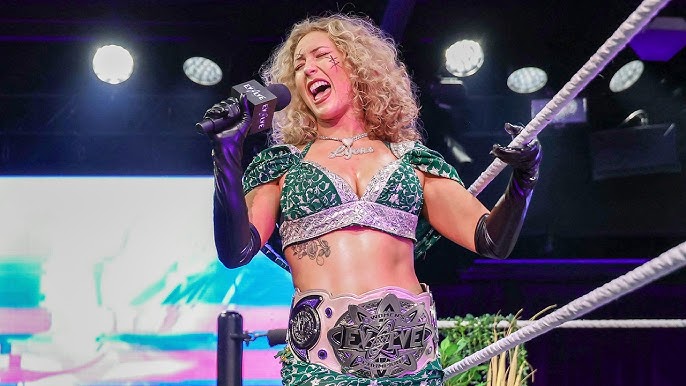 Nikkita Lyons WWE Evolve Women's Title