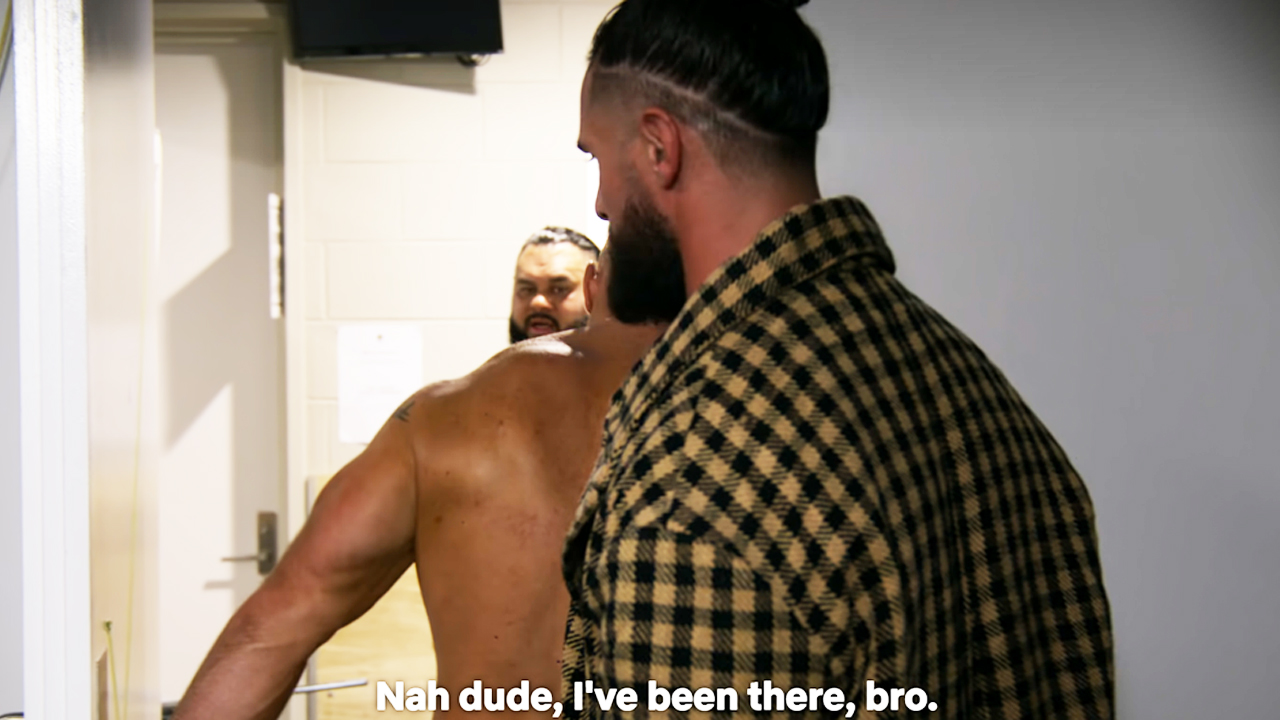 WWE Unreal Season 3 The Vision Bronson Reed Bron Breakker Seth Rollins