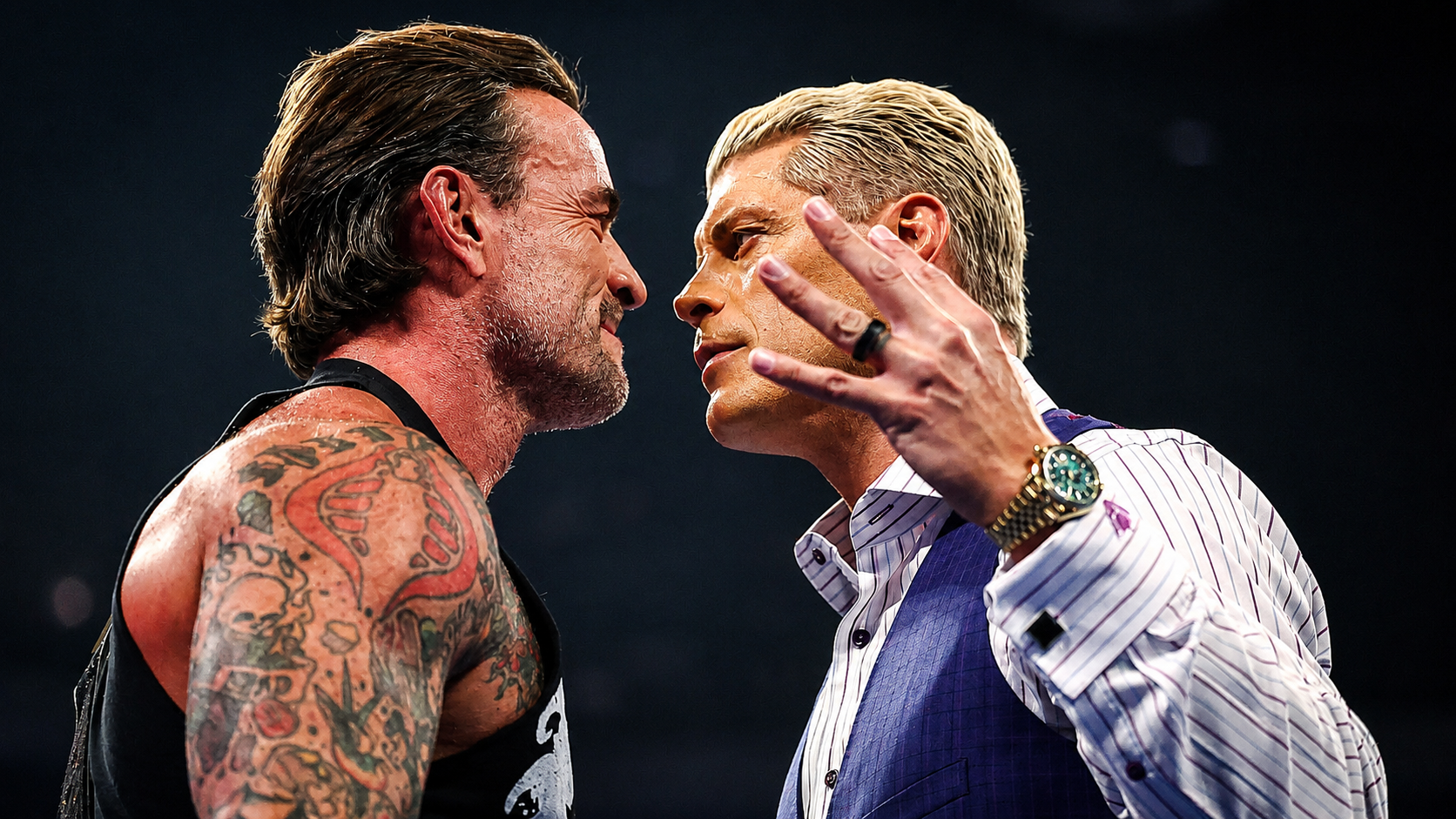 CM Punk Cody Rhodes