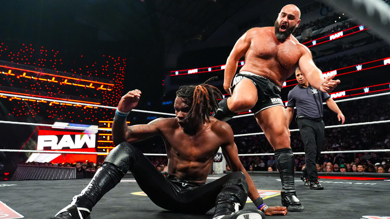 WWE Raw Je'Von Evans Rusev