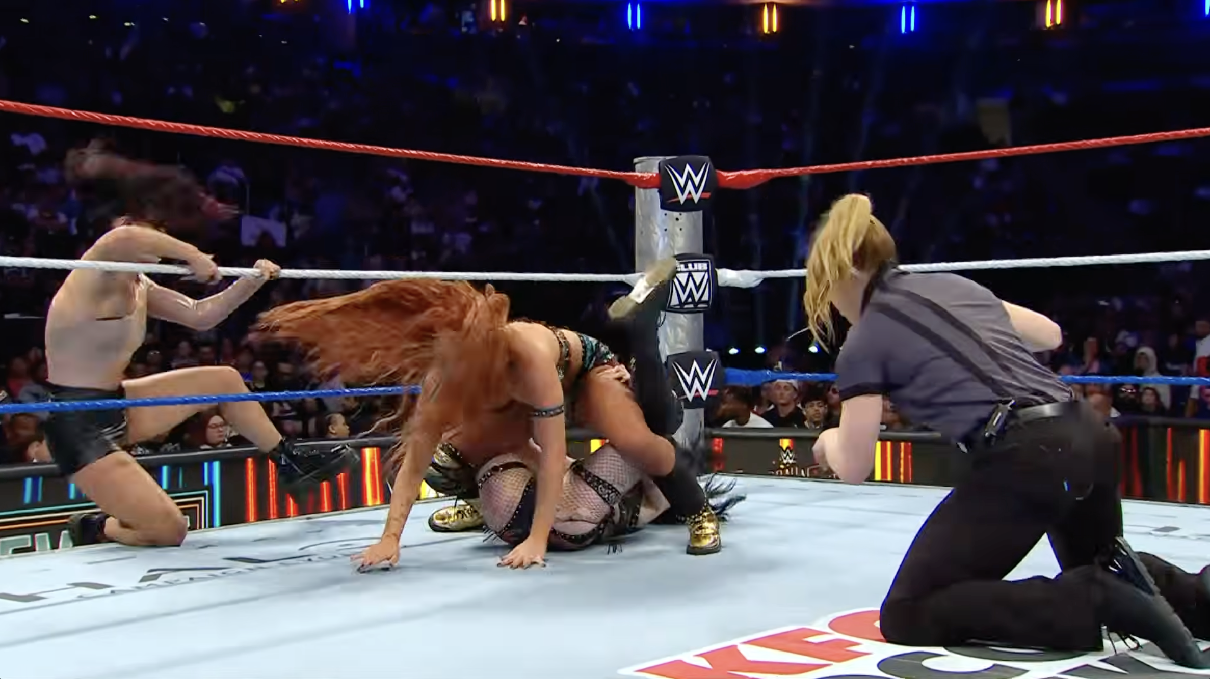 WWE Saturday Night’s Main Event Fatal Influence Paige Jessika Carr