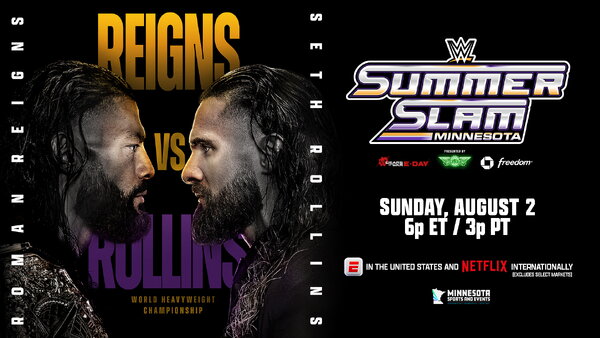 WWE SummerSlam 2026 Roman Reigns Seth Rollins