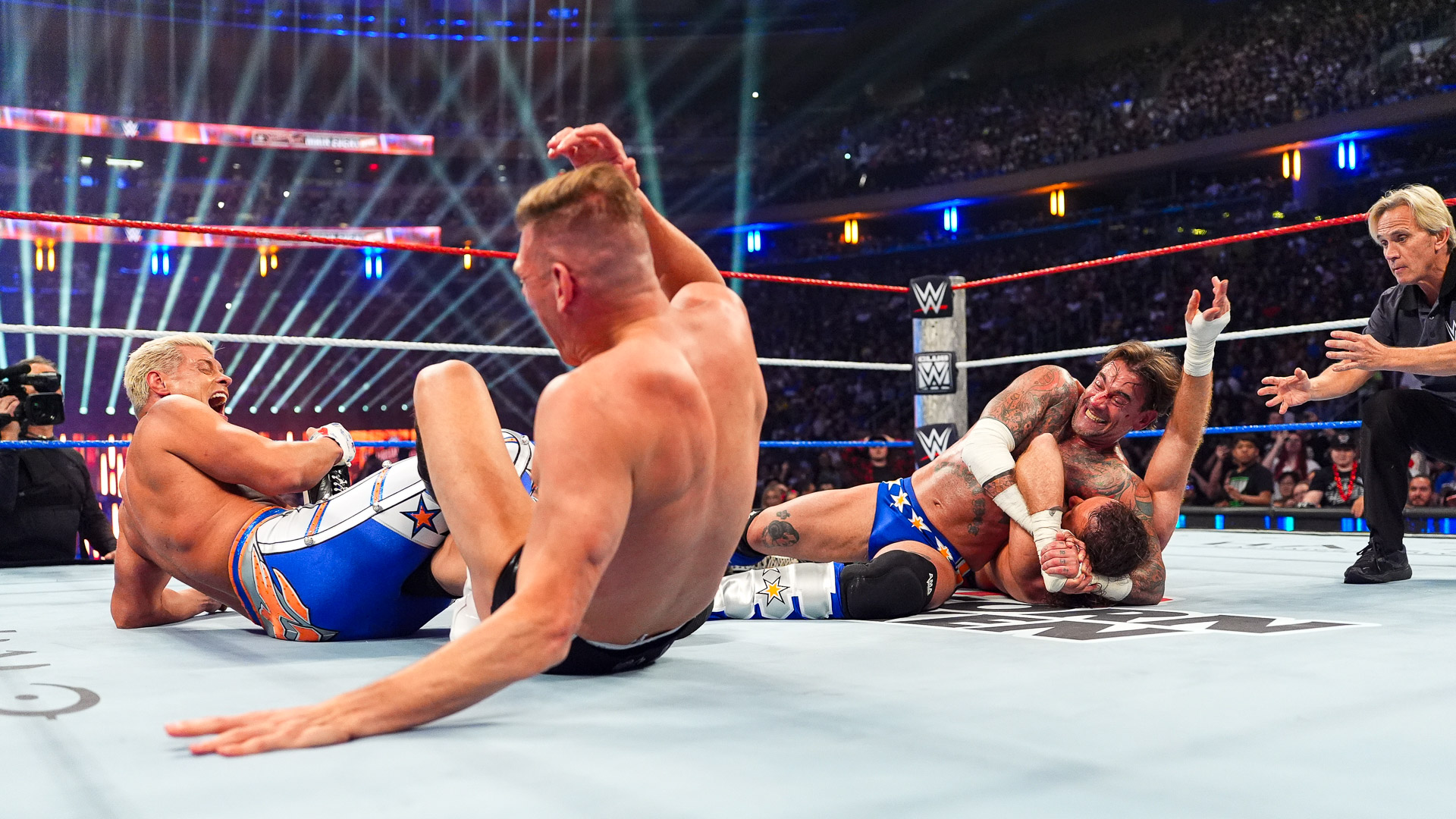 WWE Saturday Night’s Main Event Gunther Sami Zayn Cody Rhodes CM Punk