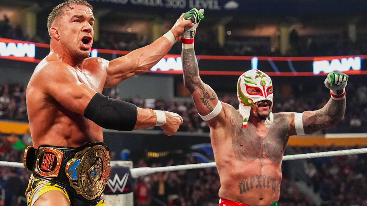 WWE Raw Chad Gable Rey Mysterio