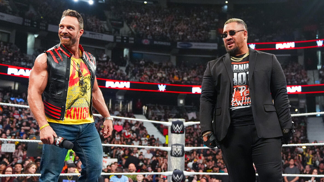 WWE Raw LA Knight Solo Sikoa