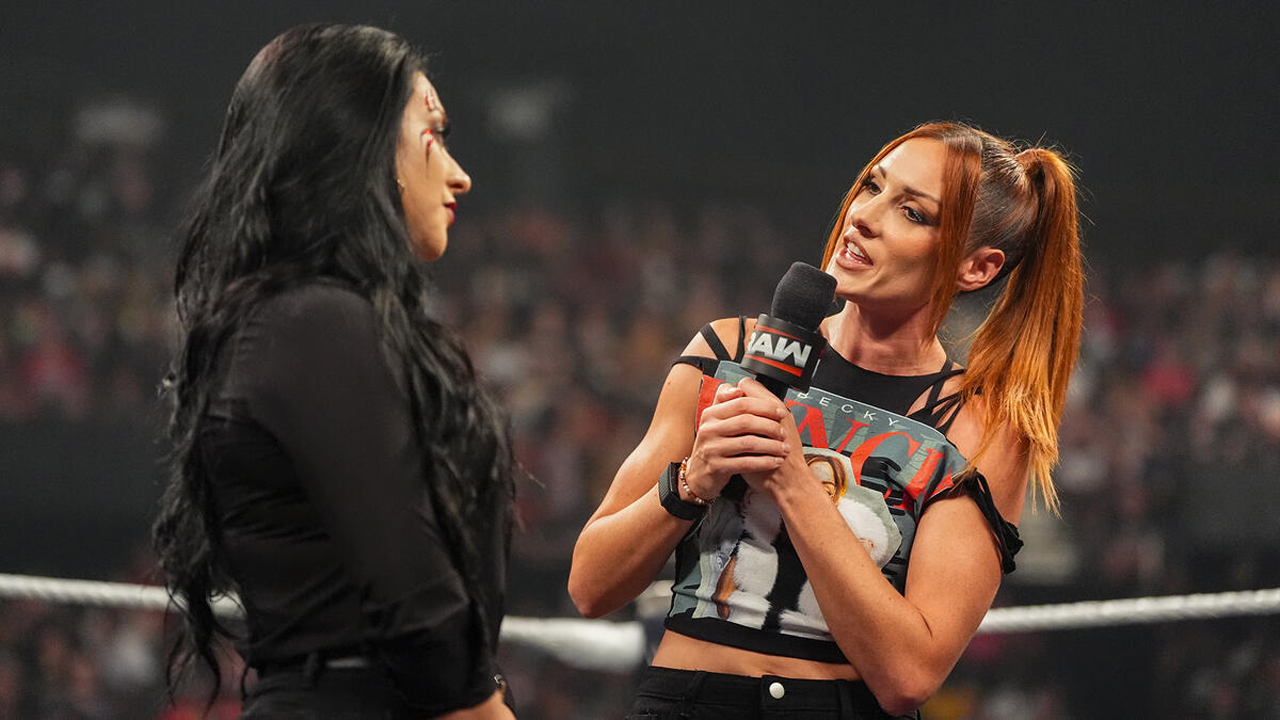 WWE Raw Stephanie Vaquer Becky Lynch