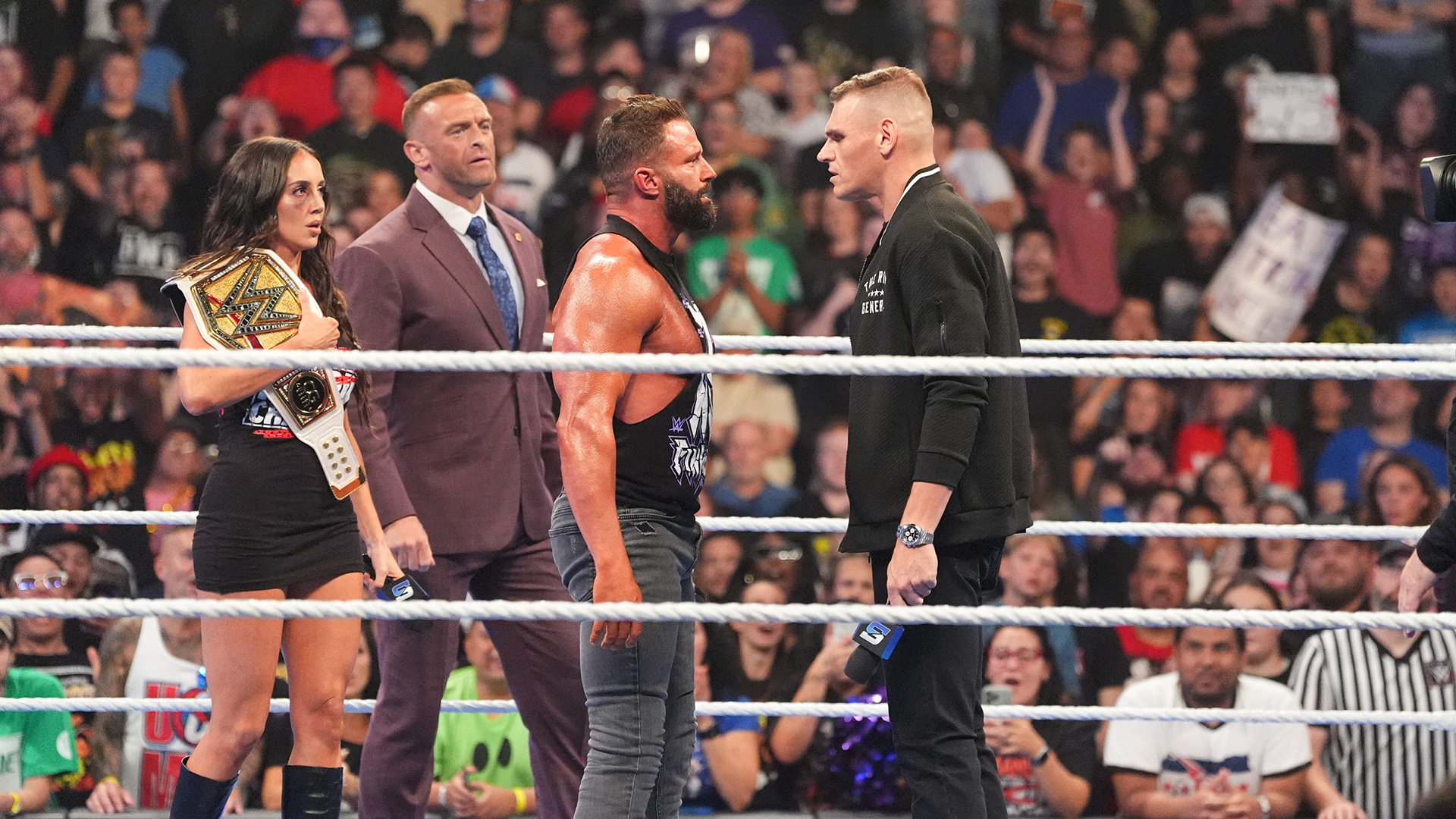 Gunther Matt Cardona Chelsea Green Nick Aldis