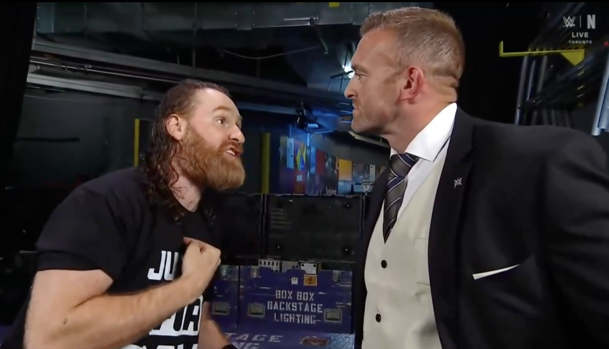 Sami Zayn Nick Aldis