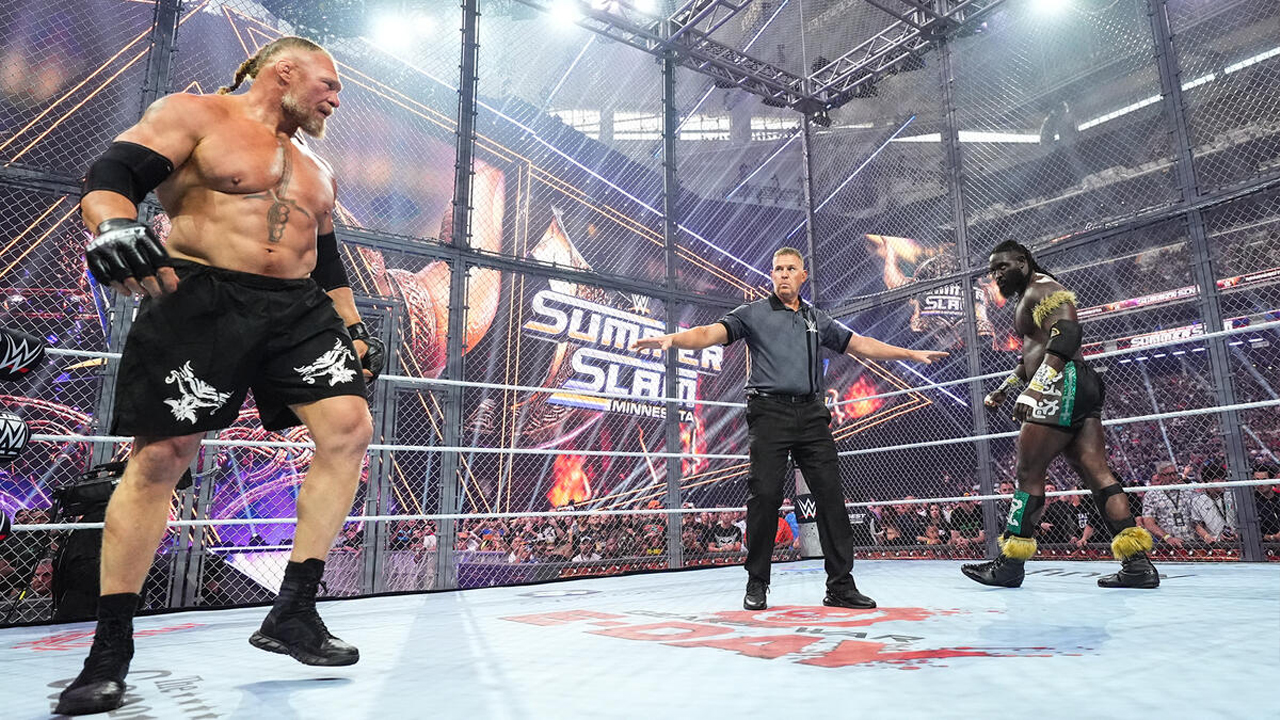 WWE SummerSlam 2026 Brock Lesnar Oba Femi