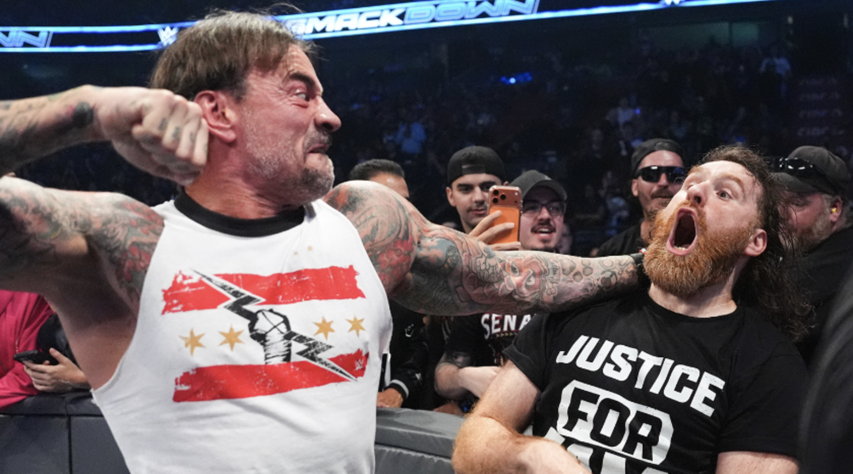 CM Punk Sami Zayn