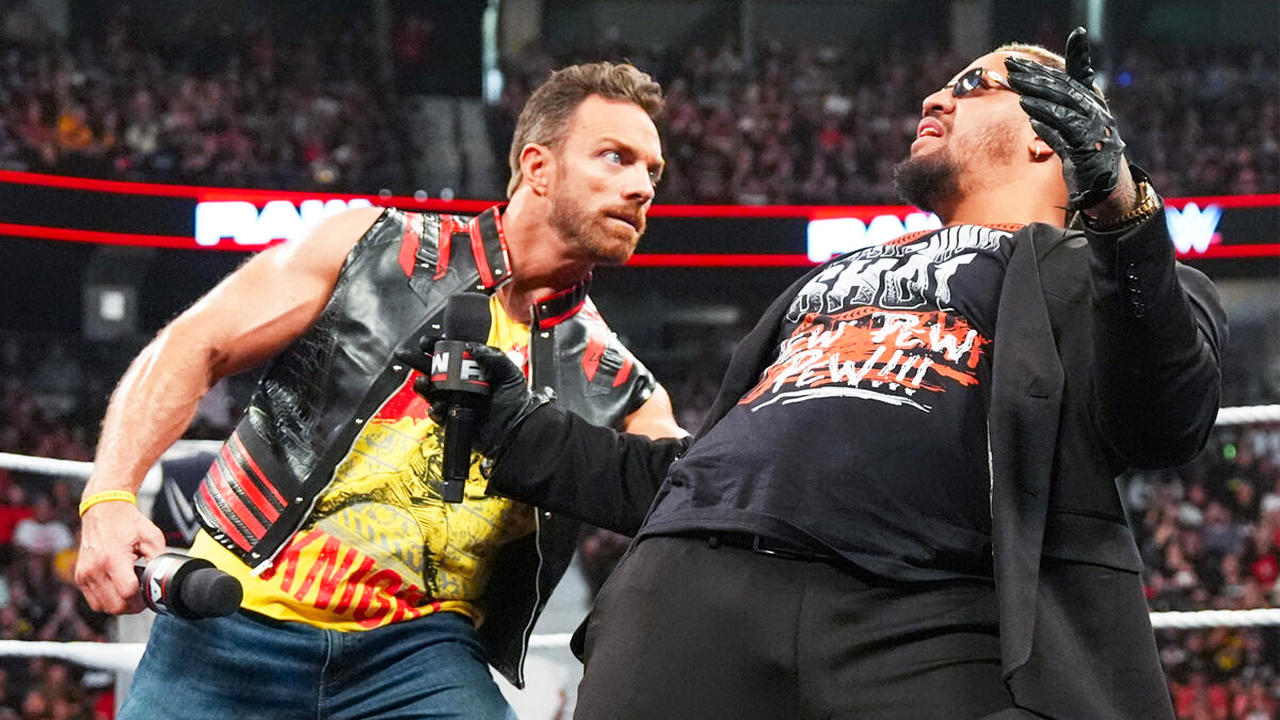 WWE Raw LA Knight Solo Sikoa