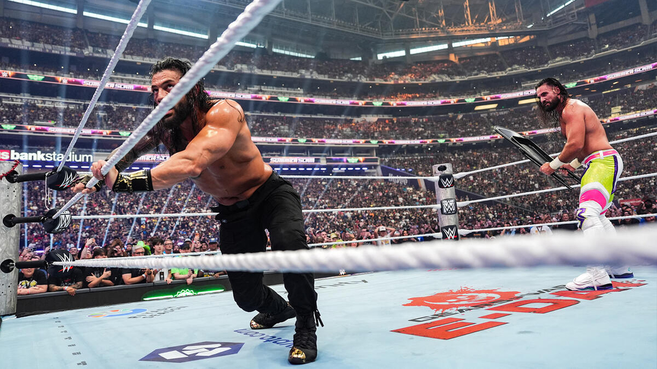 WWE SummerSlam 2026 Roman Reigns Seth Rollins