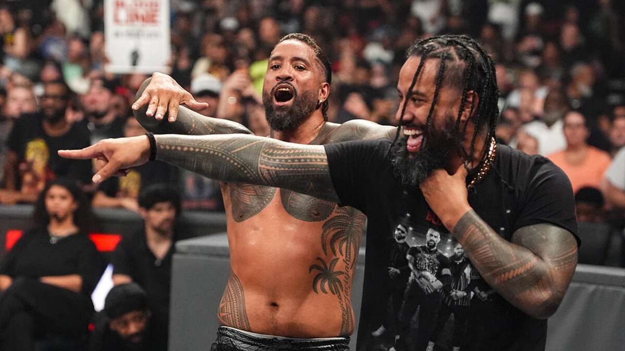 WWE Raw The Usos Jey Uso Jimmy Uso