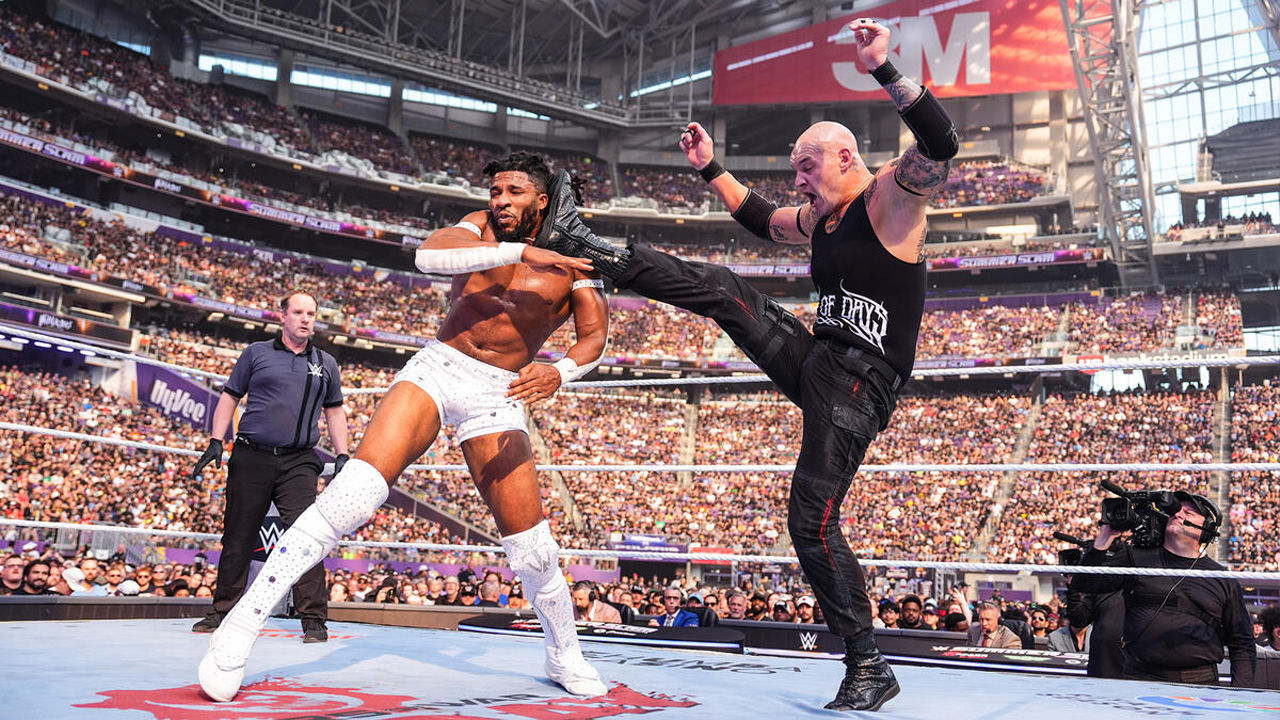 WWE SummerSlam 2026 Trick Williams Baron Corbin