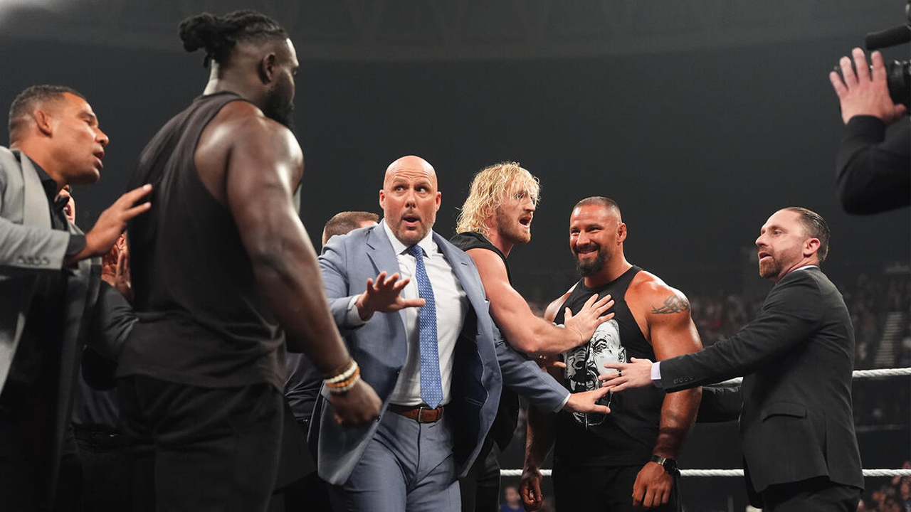 WWE Raw Oba Femi Bron Breakker