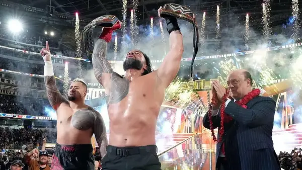 WWE WrestleMania 39 Roman Reigns Paul Heyman Solo Sikoa