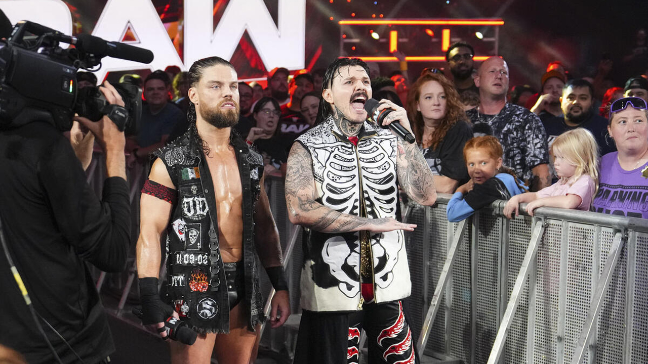 WWE Raw The Judgment Day JD McDonagh Dominik Mysterio
