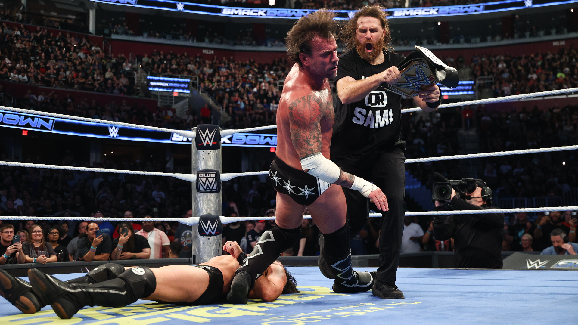 CM Punk Sami Zayn Johnny Gargano
