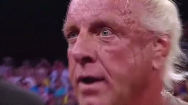 Ric Flair Jay Lethal Woo Off TNA