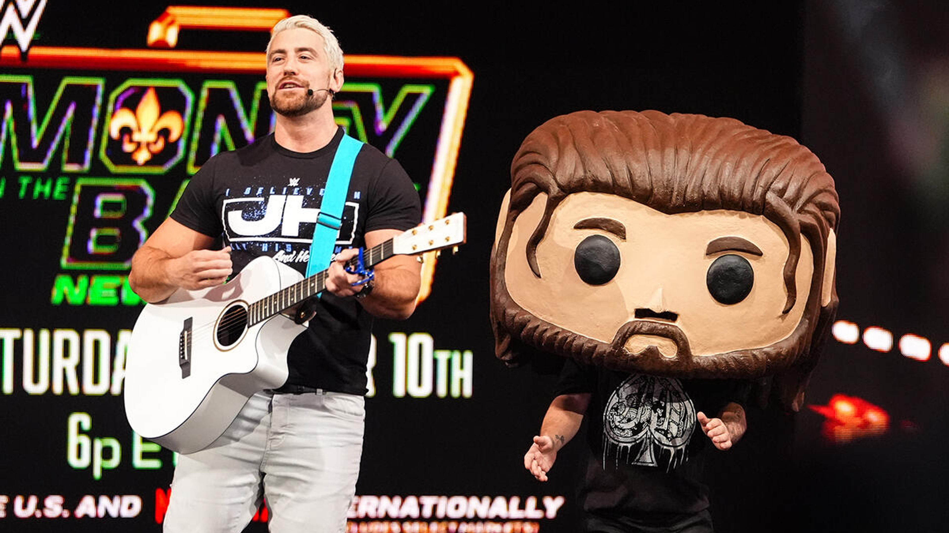 WWE Raw Joe Hendry Funk Pop Head