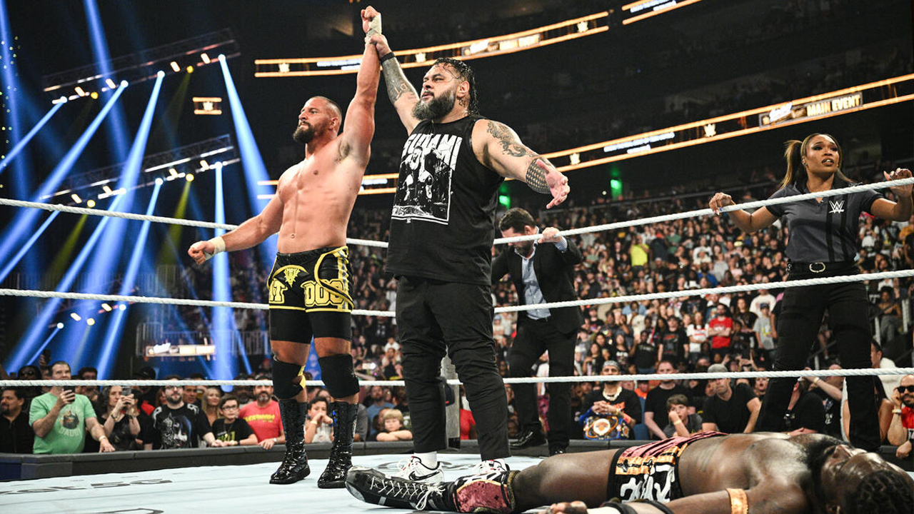 WWE Sunday Night's Main Event The Vision Bron Breakker Bronson Reed Oba Femi