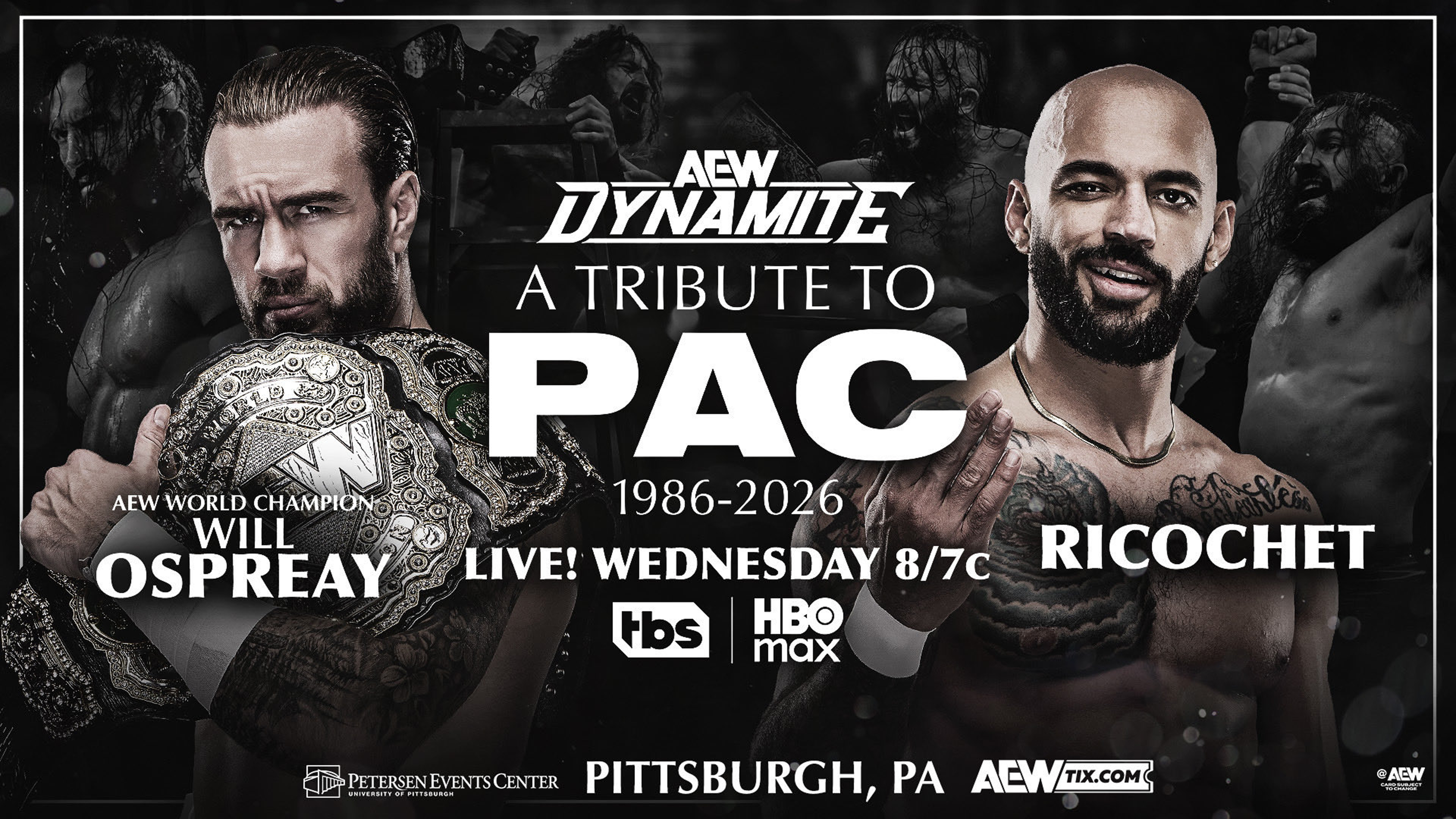 AEW Dynamite PAC Tribute Will Ospreay Ricochet