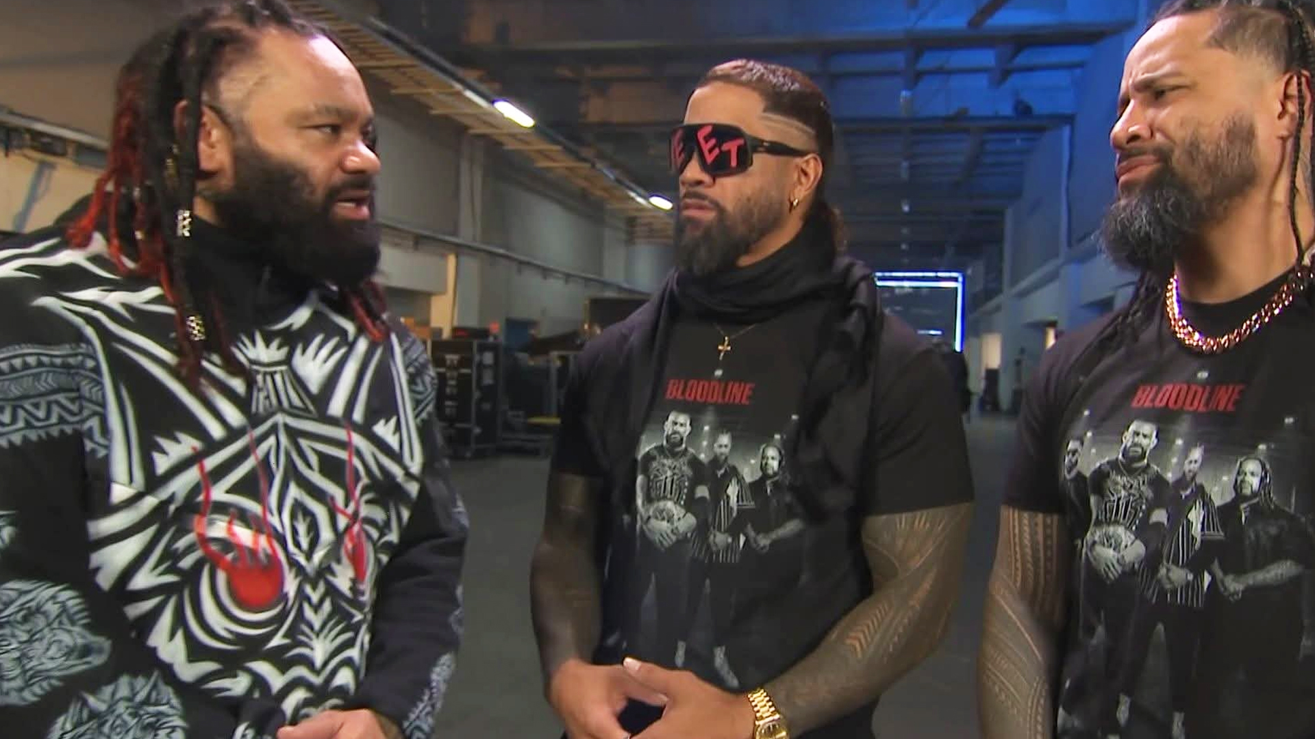 WWE Raw Jacob Fatu The Usos Jey Uso Jimmy Uso