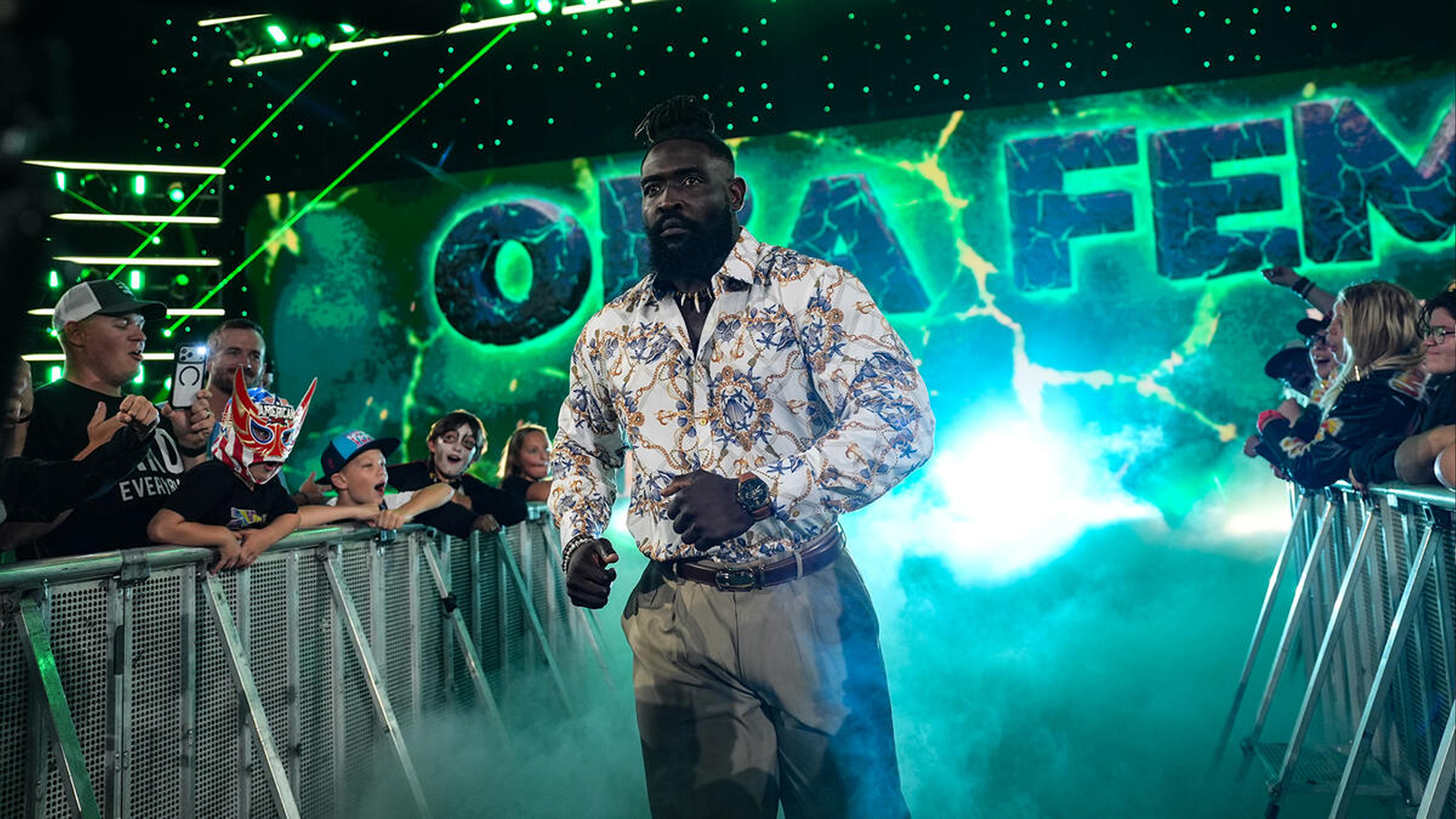 WWE Raw Oba Femi
