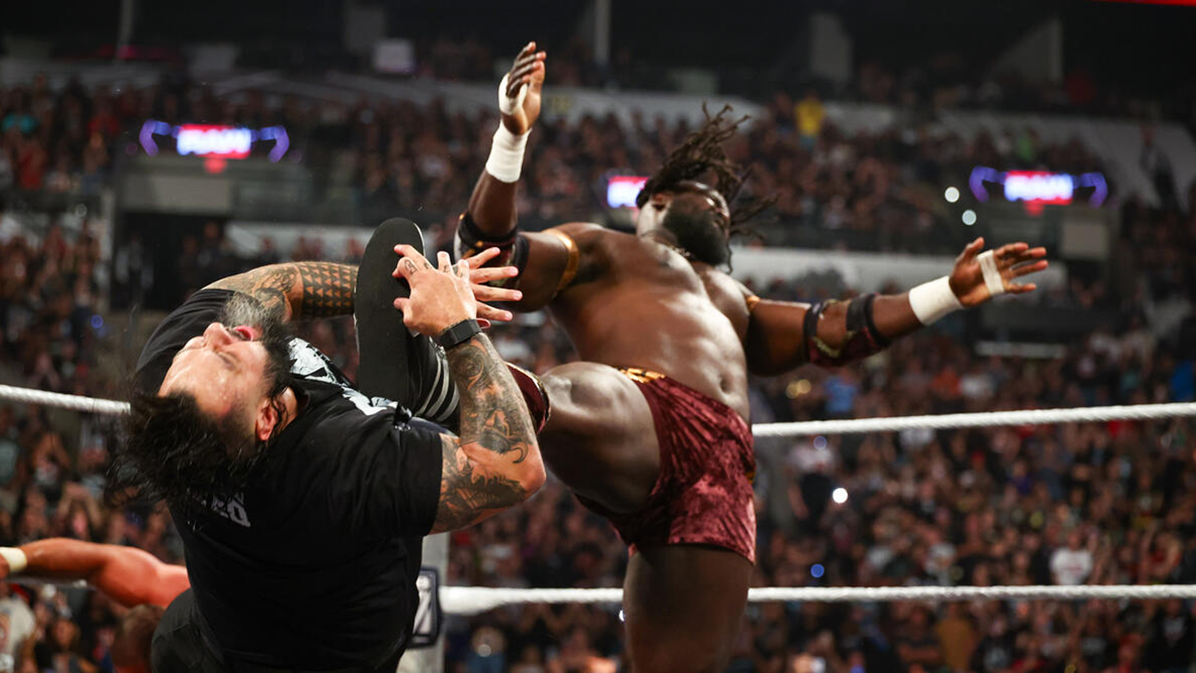 WWE Raw Bronson Reed Oba Femi