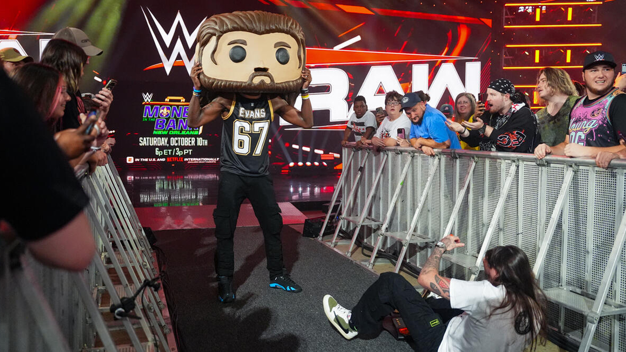 WWE Raw Je'Von Evans Dominik Mysterio JD McDonagh Funko Pop