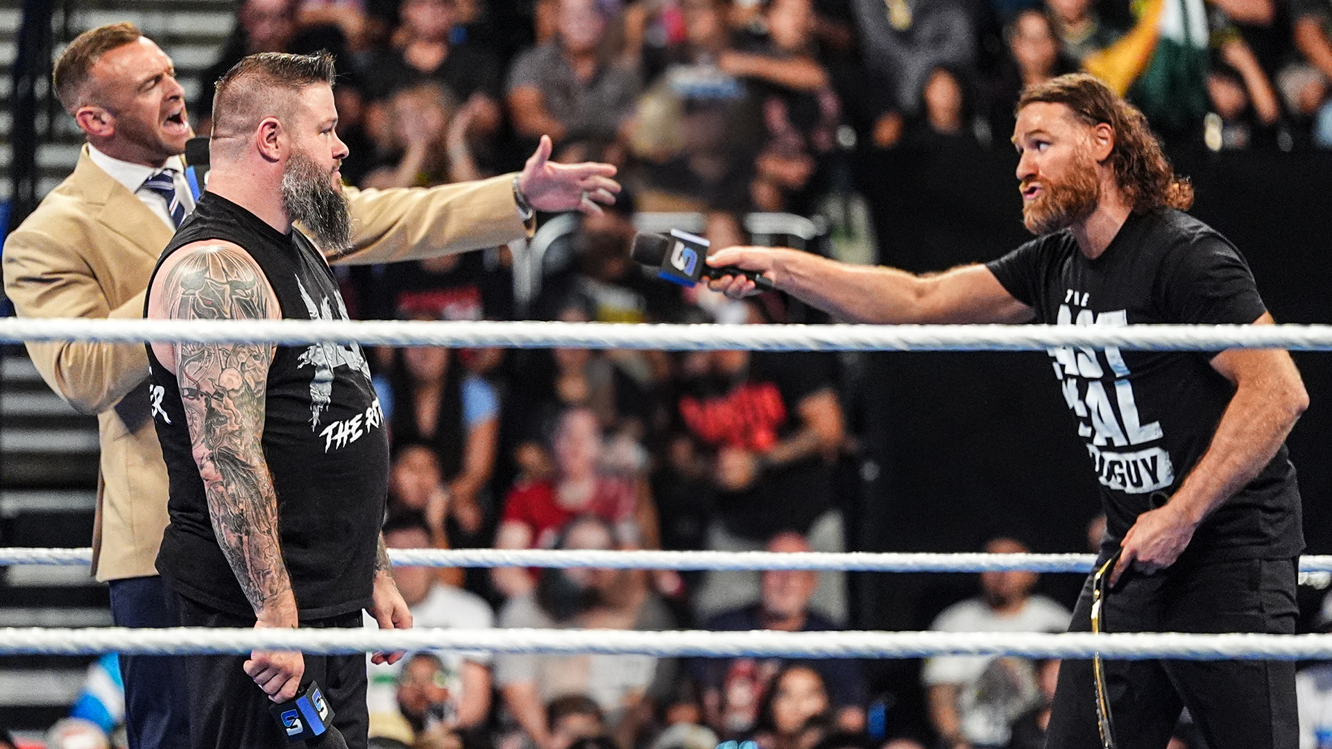 Kevin Owens Sami Zayn Nick Aldis