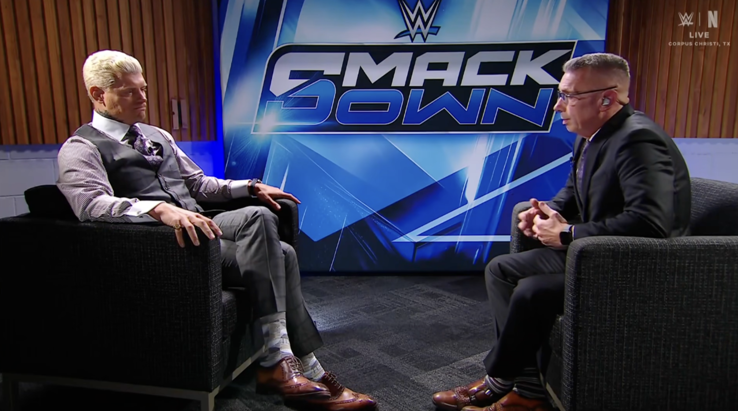 Cody Rhodes Michael Cole