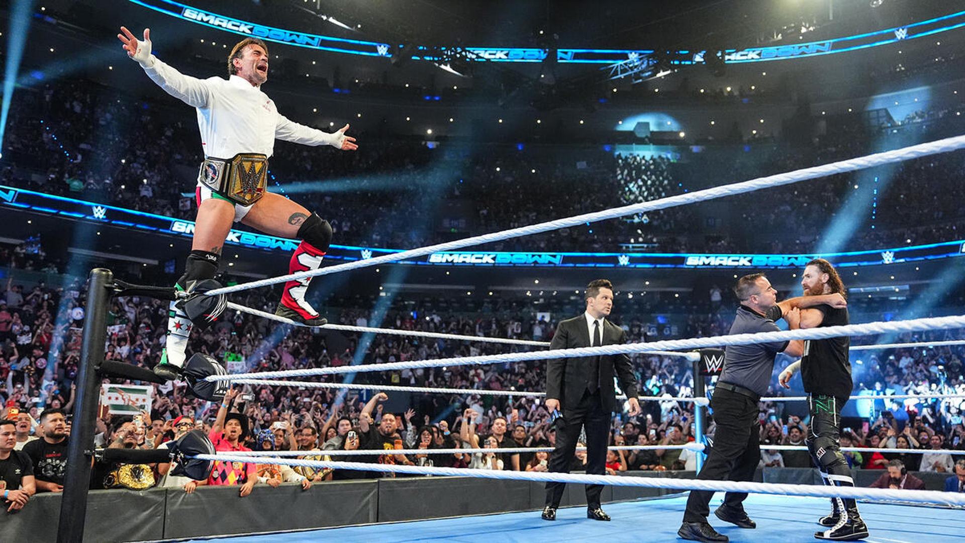 WWE SmackDown CM Punk Sami Zayn
