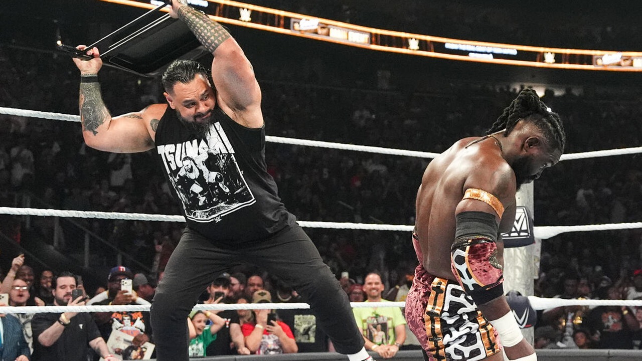 WWE Sunday Night's Main Event Bronson Reed Oba Femi
