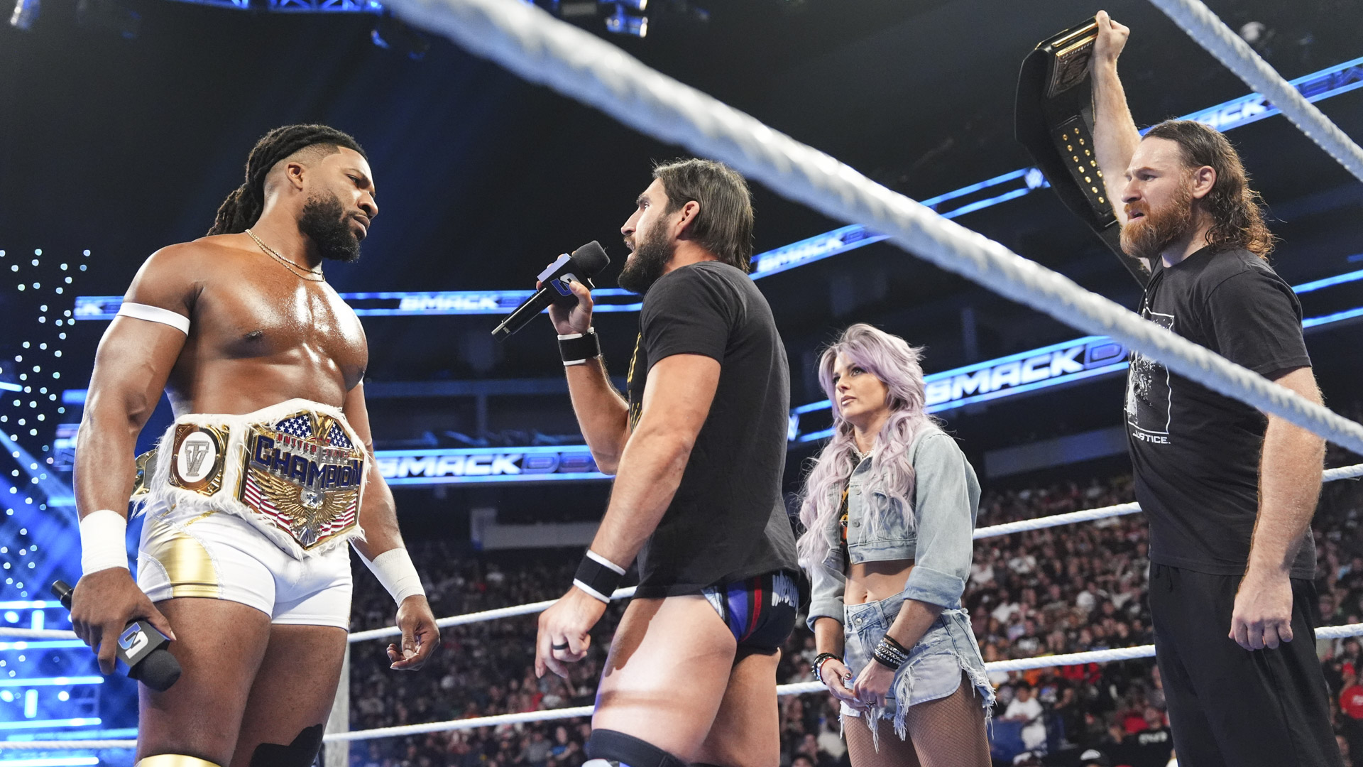 Trick Williams Sami Zayn Johnny Gargano Candice LeRae
