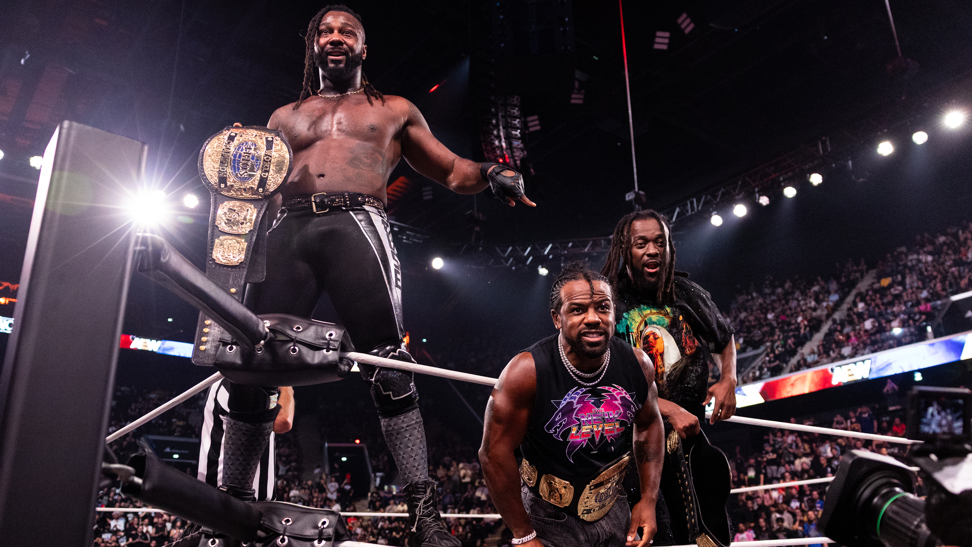 Swerve Strickland The New Level Austin Creed Kofi
