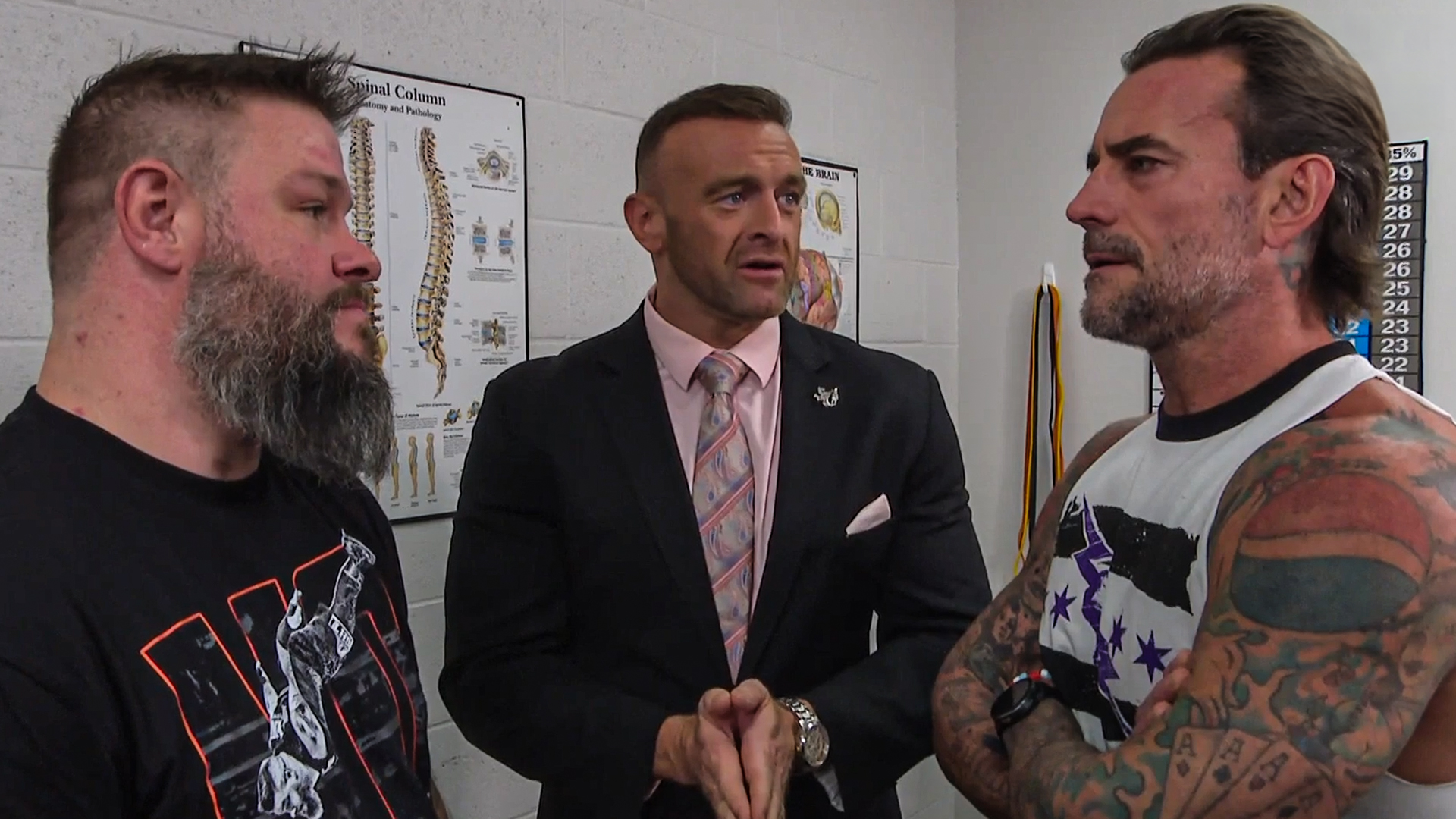Kevin Owens CM Punk Nick Aldis