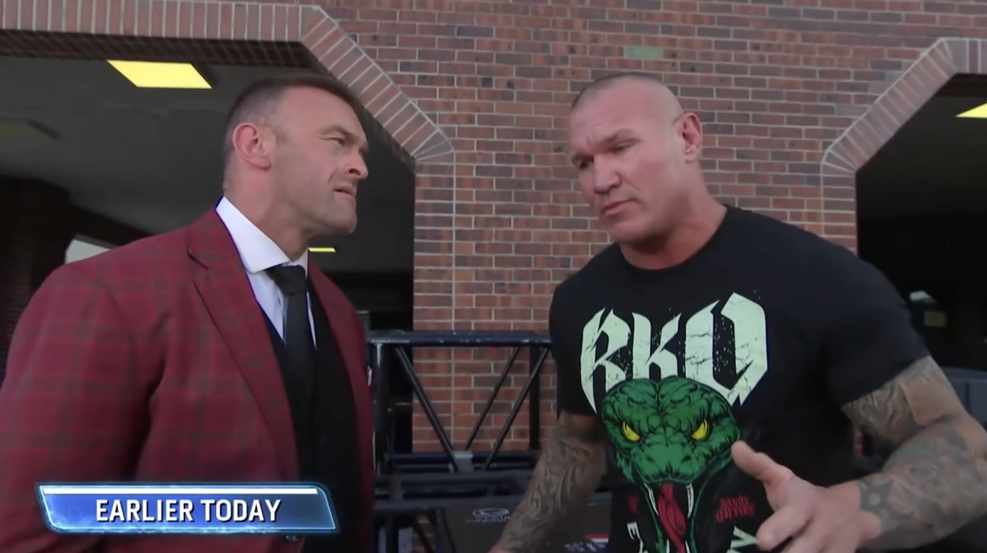 Randy Orton Nick Aldis