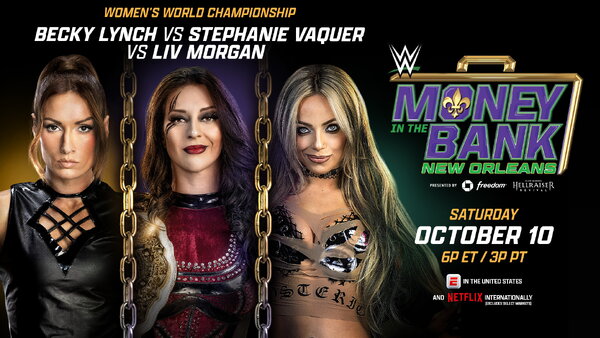 WWE Money In The Bank 2026 Stephanie Vaquer Becky Lynch Liv Morgan