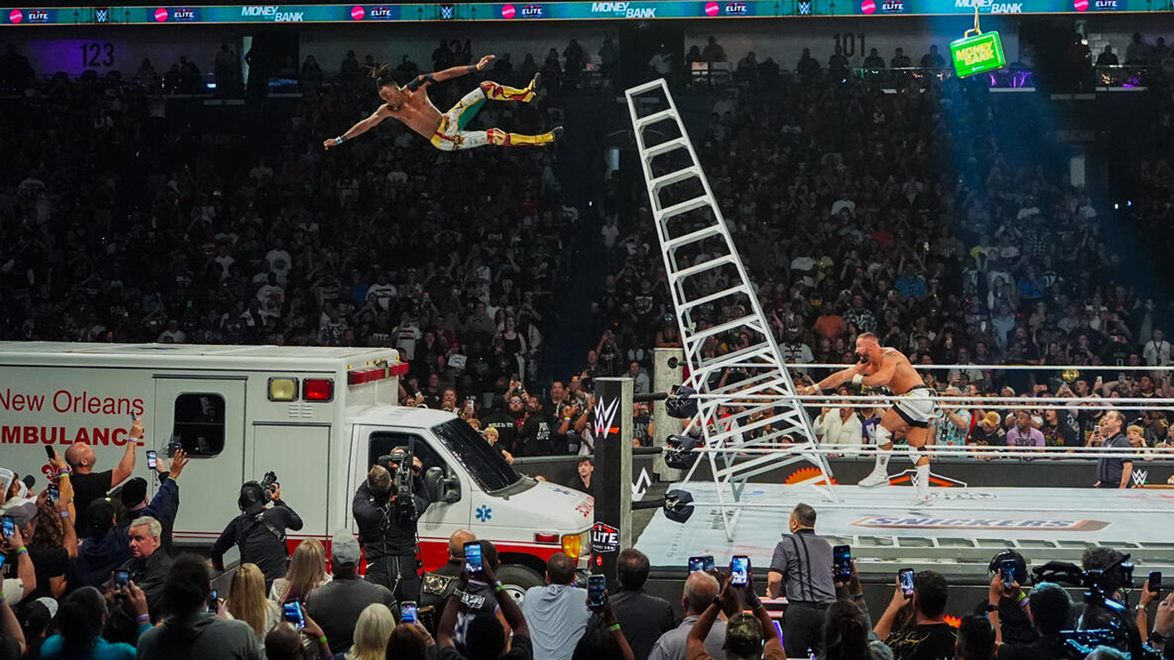 WWE Money in the Bank 2026 Je'Von Evans Bron Breakker