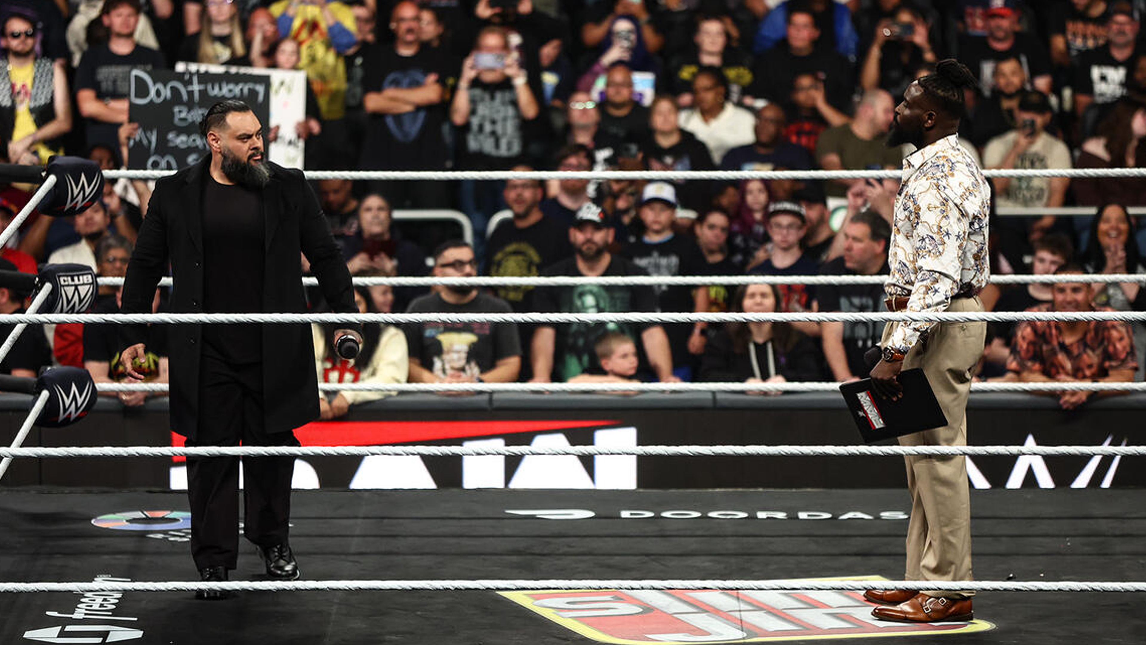 WWE Raw Bronson Reed Oba Femi